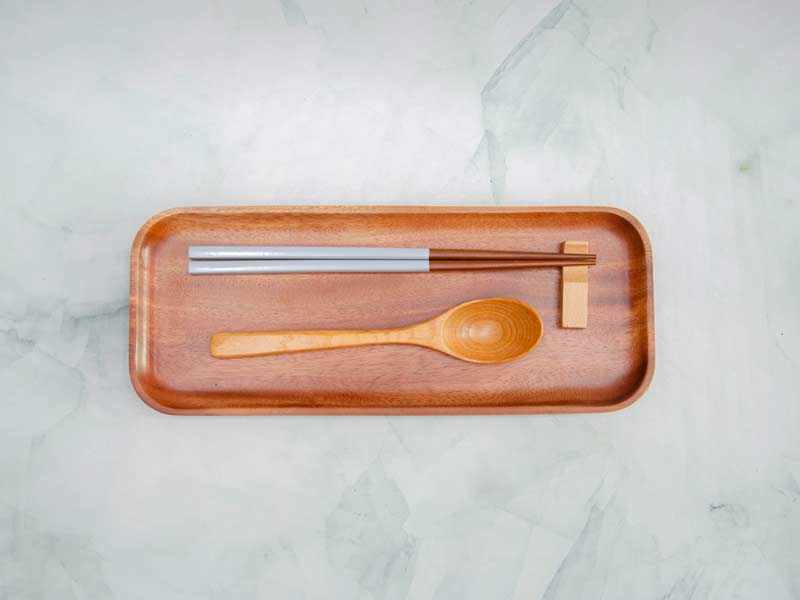 Khay chữ nhật 12x30x1.5cm 24