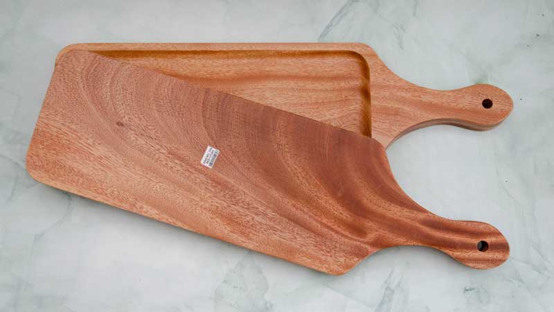 Khay chu nhat co tay cam 13x44.5cm 2