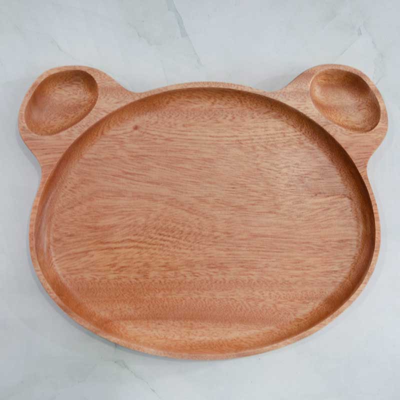 Khay hình gấu 19x23cm 2