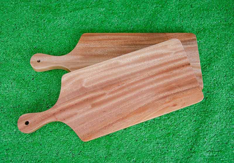 Thớt chữ nhật có tay cầm 17x44cm