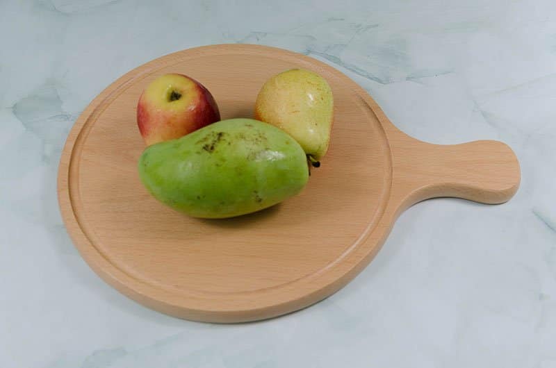 Thớt tròn tay cầm 30x40cm