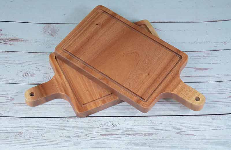 Thớt chữ nhật có tay cầm 15x29.5cm