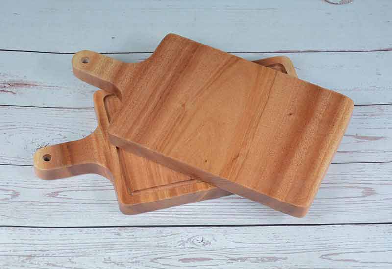 Thớt chữ nhật có tay cầm 15x29.5cm