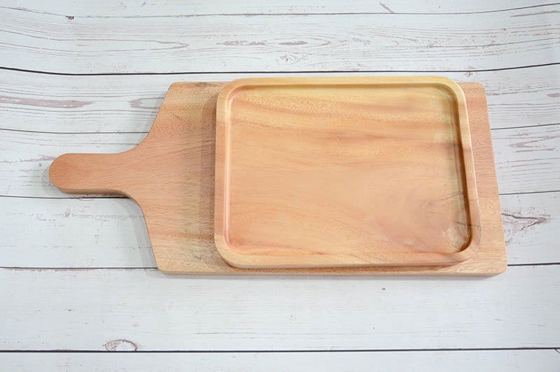 Thớt chữ nhật có tay cầm 21x47cm