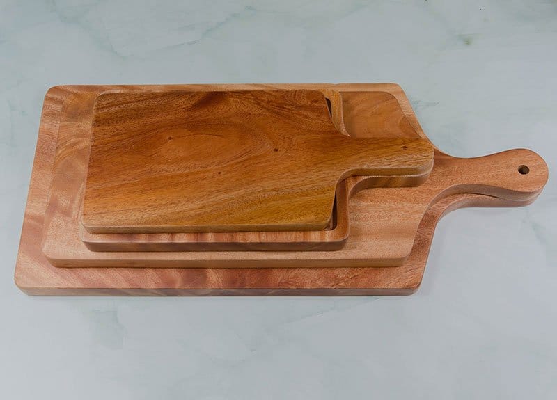 Thớt chữ nhật có tay cầm 13x29