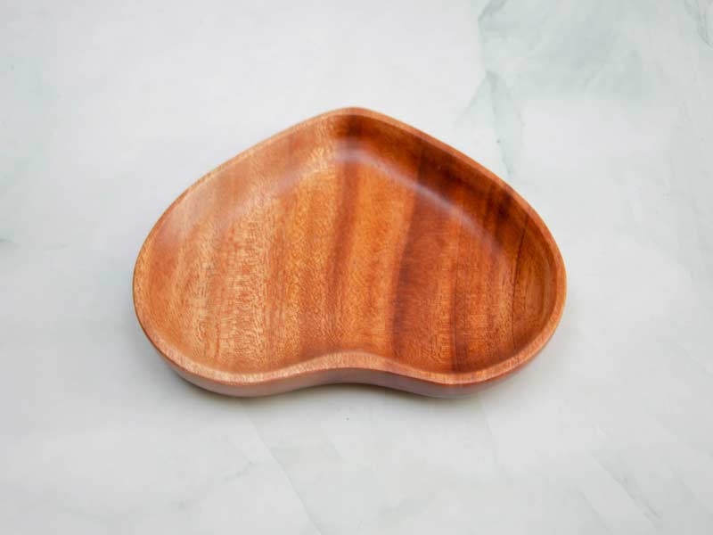 Dĩa trái tim 10.5×13.5cm – NâuDĩa trái tim 10.5×13.5cm – Nâu