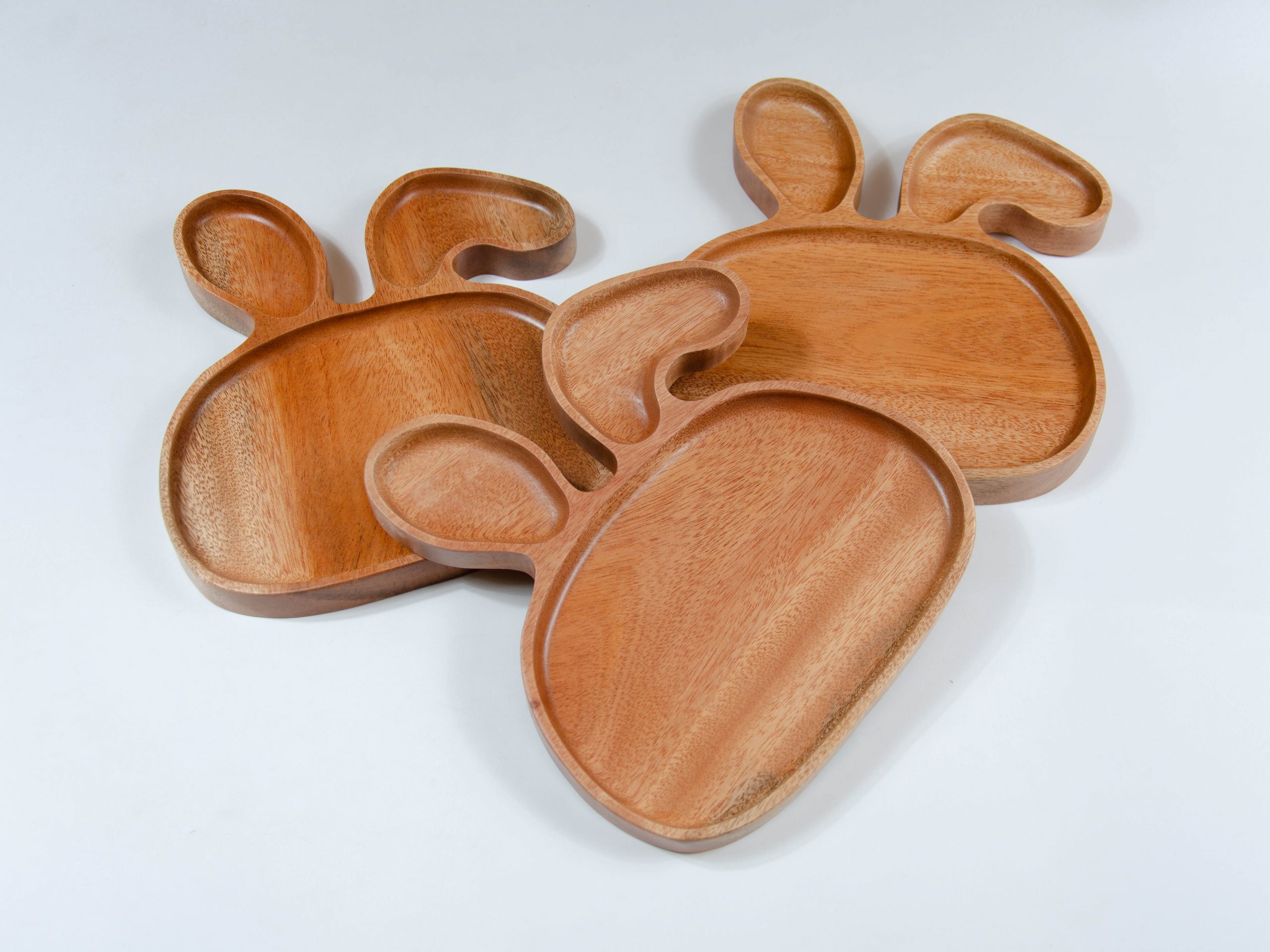 Khay gỗ hình thỏ