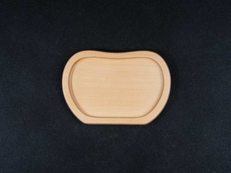 Khay gỗ hình táo