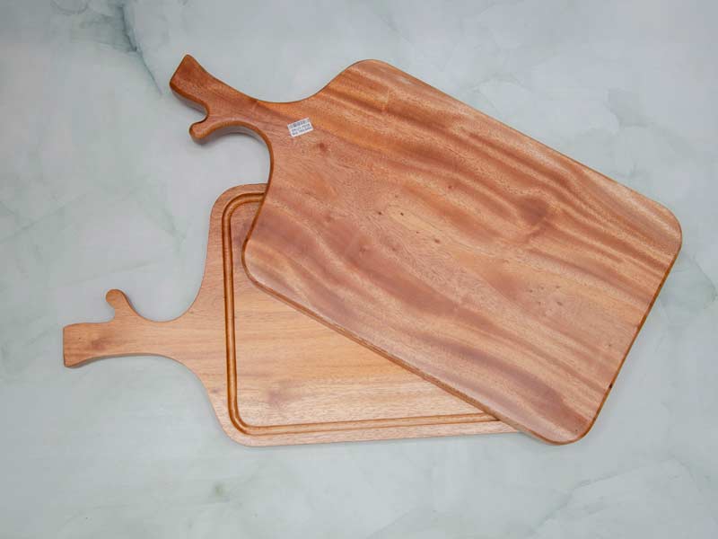 Thớt tay cầm hình cành cây 21x42cm 1