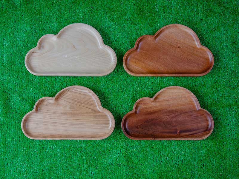 Khay hình mây 15x25.5cm 324