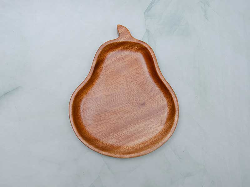 Khay hình quả lê 14x17.5cm 1