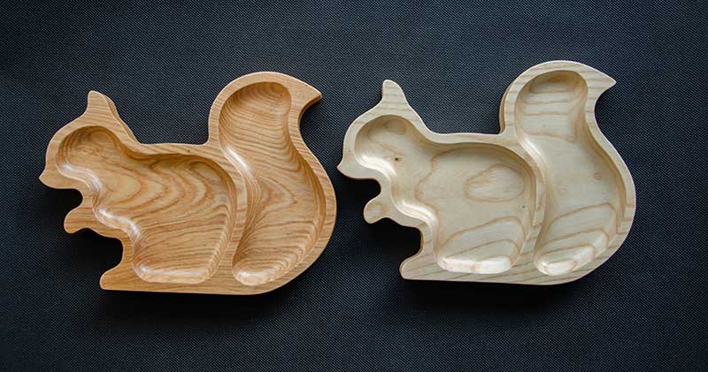 Khay hình sóc 18x24cm 2122