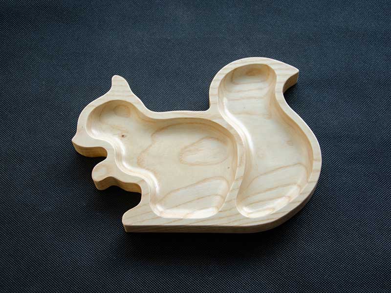 Khay hình sóc 18x24cm 21234