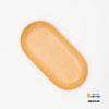 Dĩa gỗ Beech hình Oval 19x9.5x1.5cm