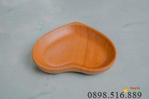 Dĩa trái tim 10.5x13.5cm