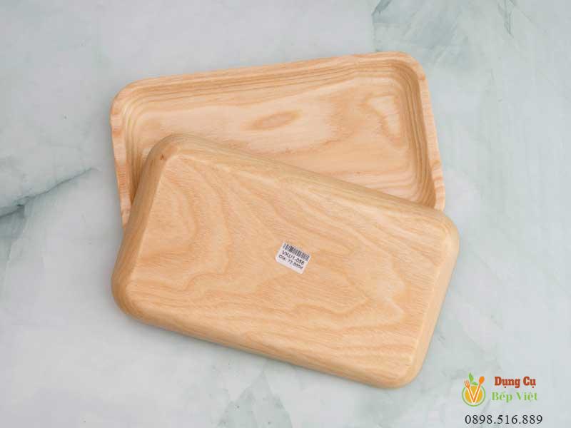 Khay gỗ chữ nhật gỗ Tần bì nhiều size 7 Khay gỗ chữ nhật gỗ Tần bì nhiều size - Ảnh 7
