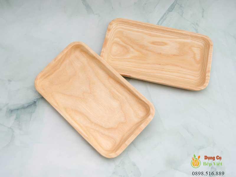 Khay gỗ chữ nhật gỗ Tần bì nhiều size 8 Khay gỗ chữ nhật gỗ Tần bì nhiều size - Ảnh 8