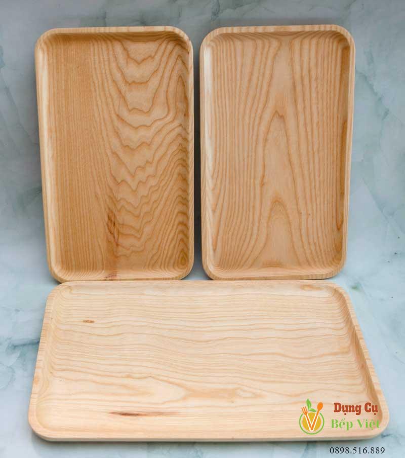 Khay gỗ chữ nhật gỗ Tần bì nhiều size 9 Khay gỗ chữ nhật gỗ Tần bì nhiều size - Ảnh 9
