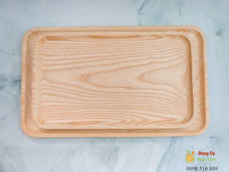 Khay gỗ chữ nhật gỗ Tần bì nhiều size 10 Khay gỗ chữ nhật gỗ Tần bì nhiều size - Ảnh 10