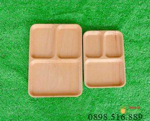 Khay chu nhat 3 ngan lon 5