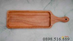Khay chu nhat co tay cam 13x44.5cm 1