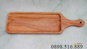 Khay chu nhat co tay cam 13x44.5cm