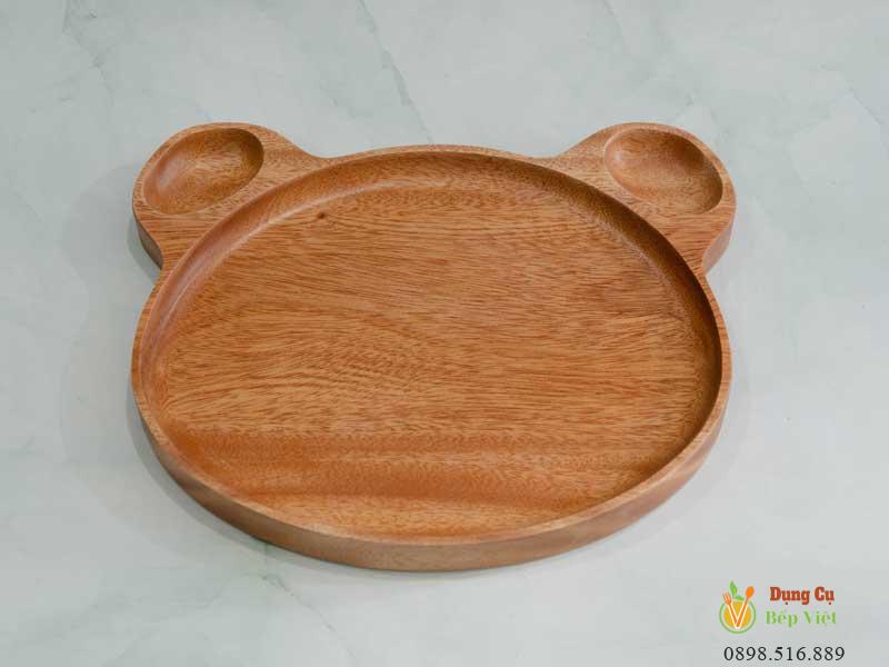 Khay hình gấu 19x23cm