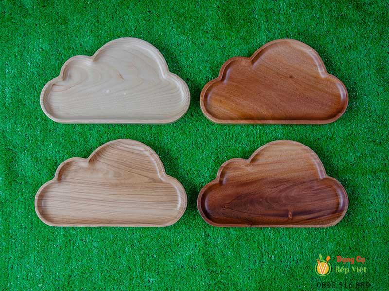 Khay gỗ hình mây 15x25.5cm VKU1-081 5 Khay gỗ hình mây 15x25.5cm VKU1-081 - Ảnh 5