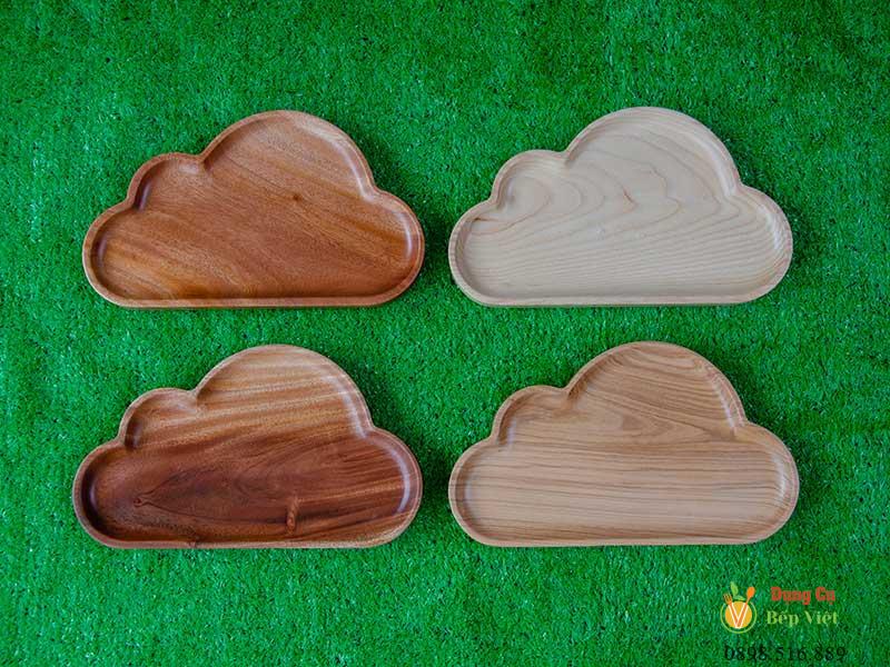 Khay gỗ hình mây 15x25.5cm VKU1-081 3 Khay gỗ hình mây 15x25.5cm VKU1-081 - Ảnh 3