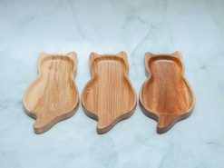 Khay gỗ hình mèo 12x22cm VKU1-079 8 Khay hinh meo 12x22cm43
