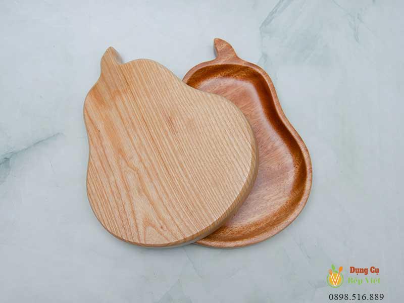 Khay gỗ hình quả lê 14x17.5cm VKU1-077 9 Khay gỗ hình quả lê 14x17.5cm VKU1-077 - Ảnh 9