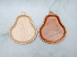 Khay gỗ hình quả lê 14x17.5cm VKU1-077 18 Khay hinh qua le 14x17.5cm 3