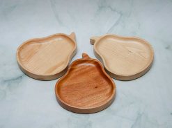 Khay gỗ hình quả lê 14x17.5cm VKU1-077 16 Khay hinh qua le 14x17.5cm 5