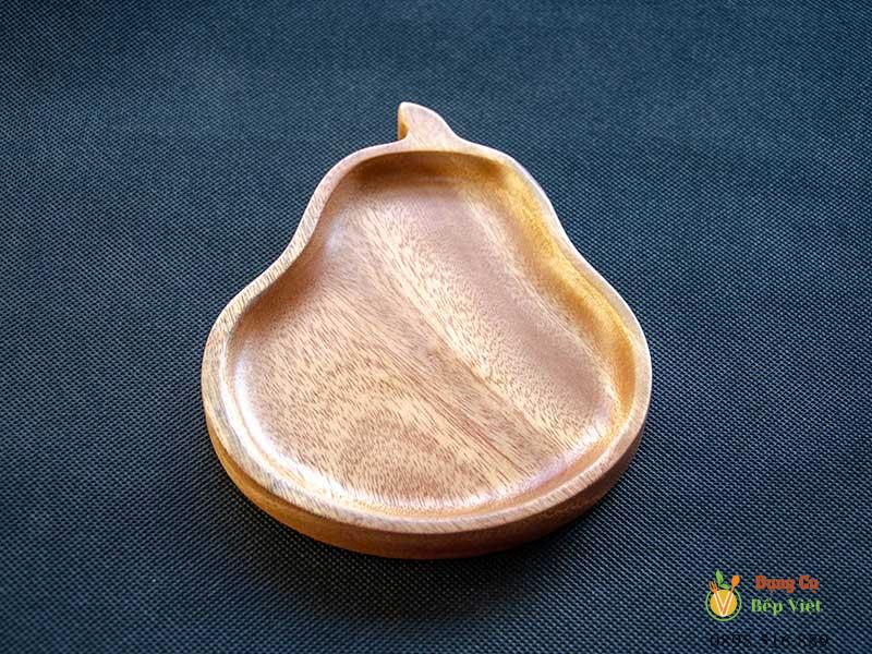 Khay gỗ hình quả lê 14x17.5cm VKU1-077 5 Khay gỗ hình quả lê 14x17.5cm VKU1-077 - Ảnh 5