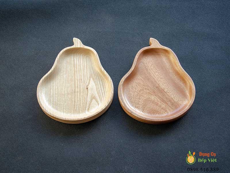 Khay gỗ hình quả lê 14x17.5cm VKU1-077 4 Khay gỗ hình quả lê 14x17.5cm VKU1-077 - Ảnh 4