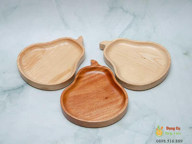Khay gỗ hình quả lê 14x17.5cm VKU1-077 2 Khay gỗ hình quả lê 14x17.5cm VKU1-077 - Ảnh 2