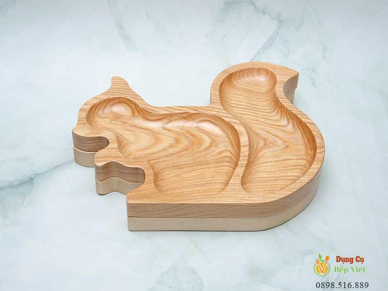 Khay gỗ hình sóc 24x18cm | VKU1-078 4 Khay gỗ hình sóc 24x18cm | VKU1-078 - Ảnh 4