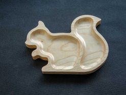 Khay gỗ hình sóc 24x18cm | VKU1-078 16 Khay hinh soc 18x24cm 7