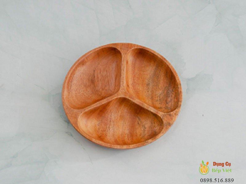 Khay tròn 3 ngăn 14.5xH2cm