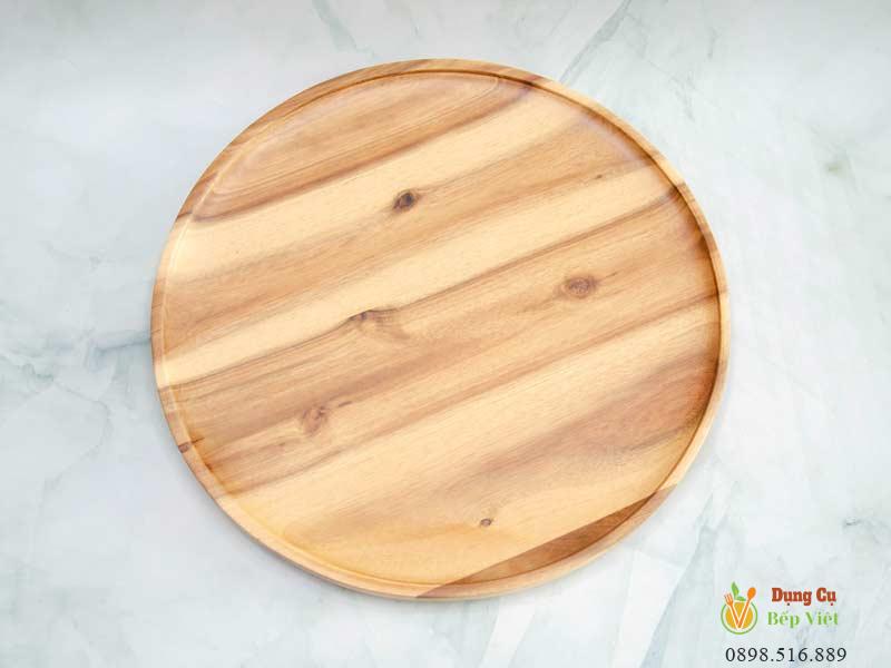Khay tròn 30cm - Acacia