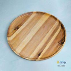 Khay tròn 40xH2cm - Acacia
