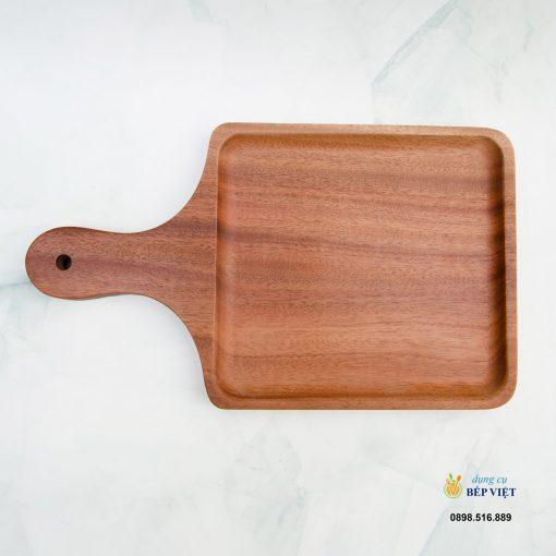 Khay vuông tay cầm 30x18x2cm