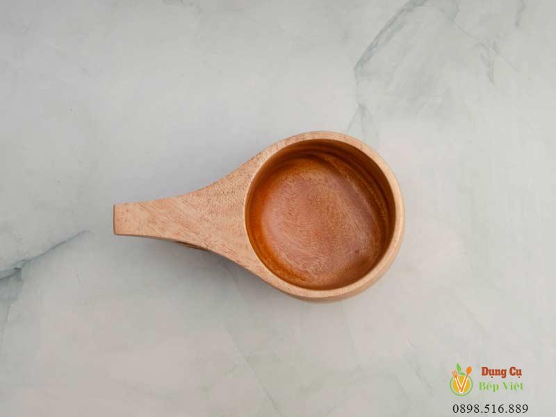 Ly gỗ có quai 10x16x6.5cm 3 Ly gỗ có quai 10x16x6.5cm - Ảnh 3