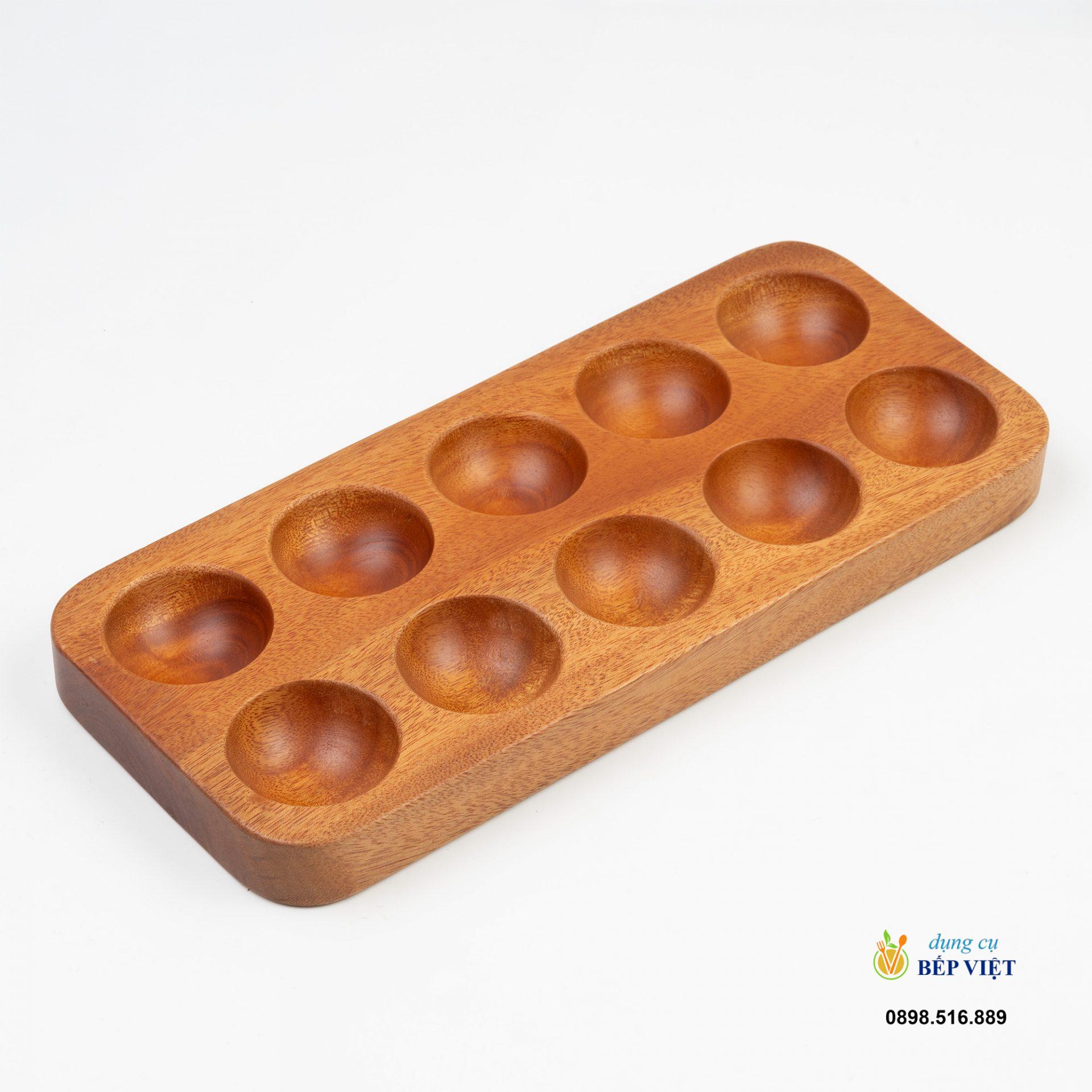 Khay đựng trứng 10 quả 24x10.5x2cm 1 Khay đựng trứng 10 quả 24x10.5x2cm