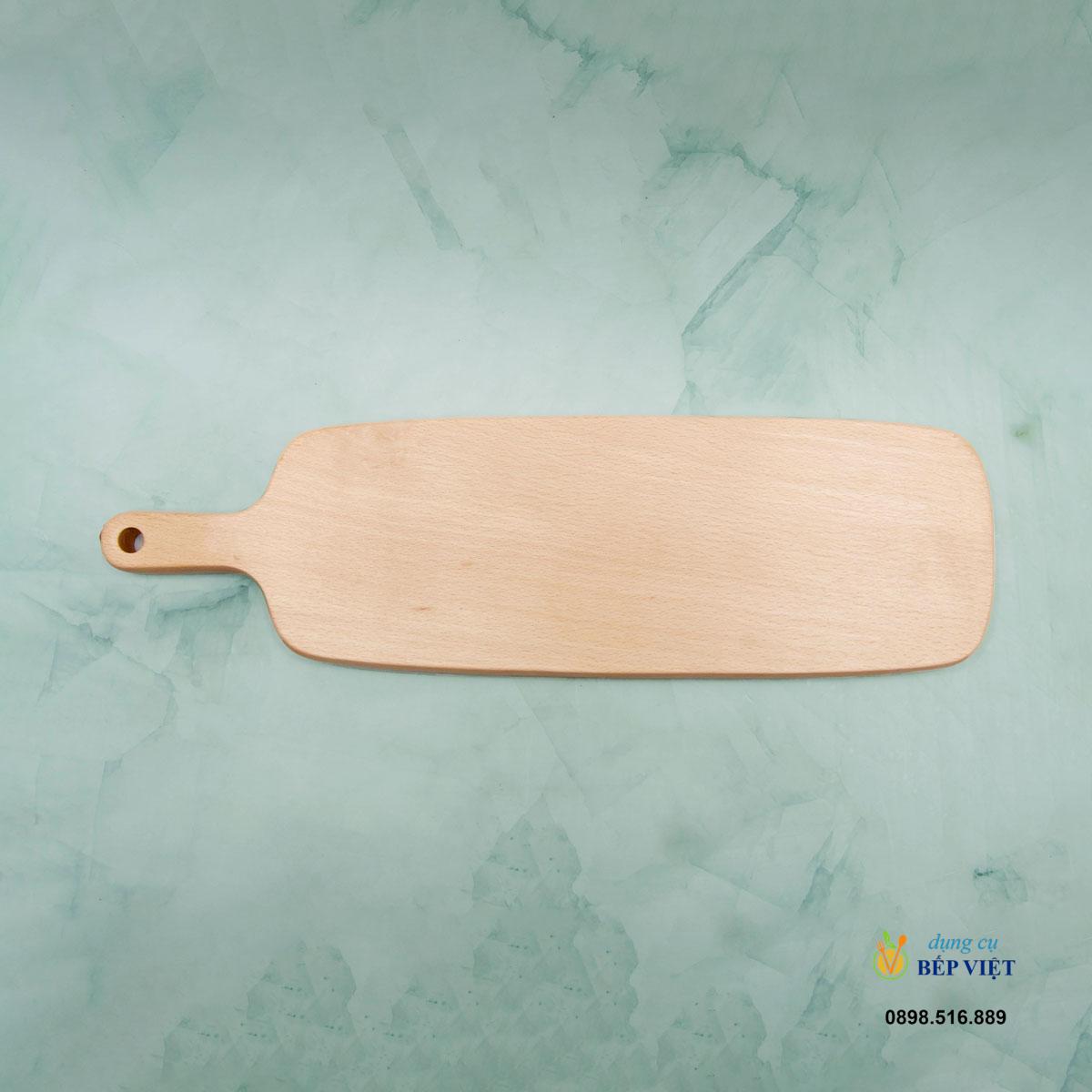 Thớt chữ nhật có tay cầm 11x41cm - Beech 1 Thớt chữ nhật có tay cầm 11x41cm - Beech