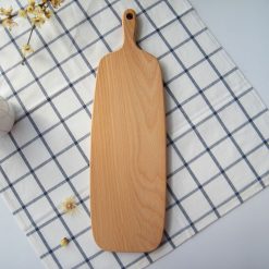 Thớt chữ nhật có tay cầm 11x41cm - Beech 14 Thot chu nhat co tay cam 12x41cm Beech 2 1