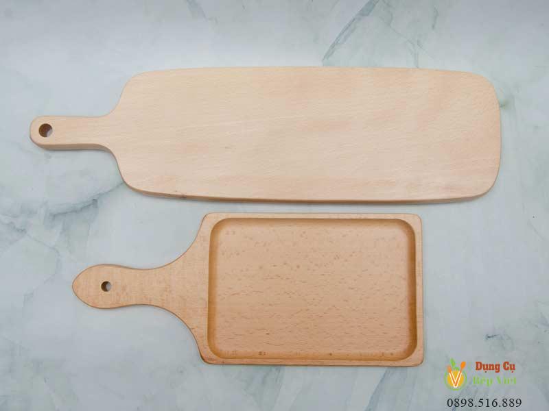 Thớt chữ nhật có tay cầm 11x41cm - Beech 3 Thớt chữ nhật có tay cầm 11x41cm - Beech - Ảnh 3