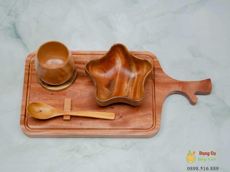 Thớt gỗ tay cầm hình cành cây 21x42cm || VKU1-T035 4 Thớt gỗ tay cầm hình cành cây 21x42cm || VKU1-T035 - Ảnh 4