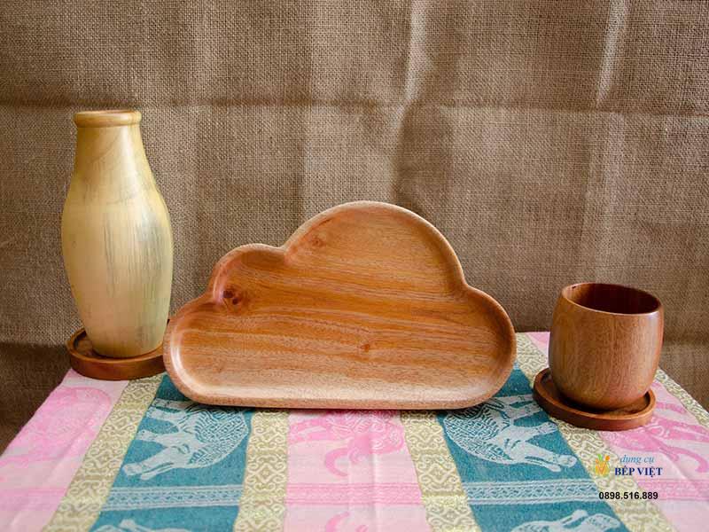 Khay gỗ hình mây 15x25.5cm VKU1-081 11 Khay gỗ hình mây 15x25.5cm VKU1-081 - Ảnh 11