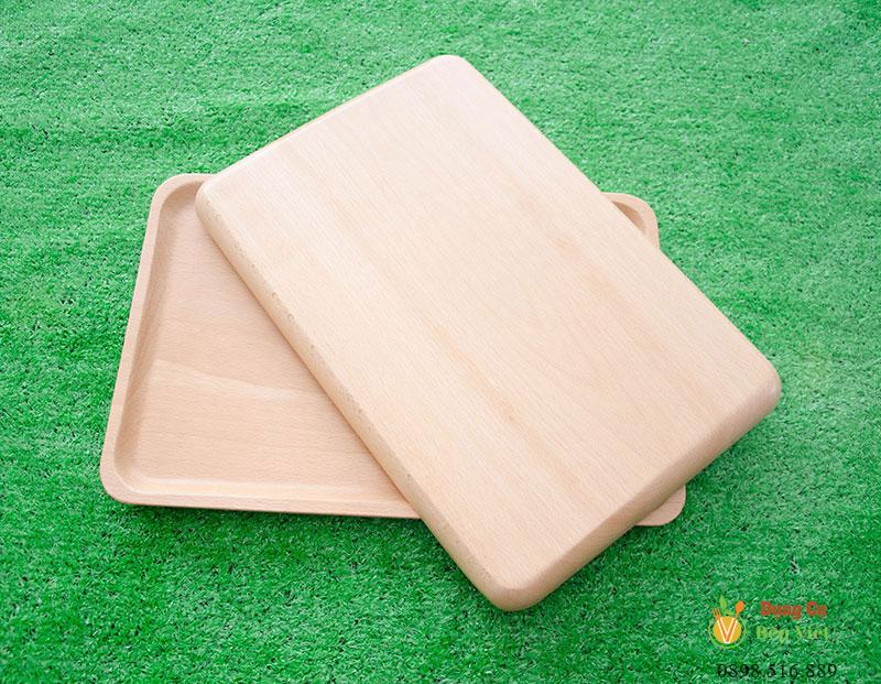 Khay gỗ chữ nhật gỗ Beech nhiều size 4 Khay gỗ chữ nhật gỗ Beech nhiều size - Ảnh 4